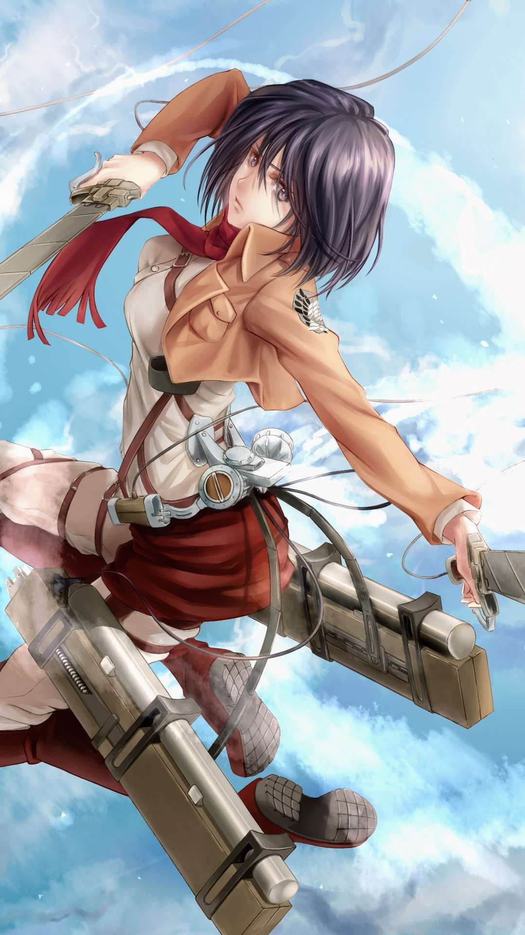Mikasa Ackerman Wallpaper 3D